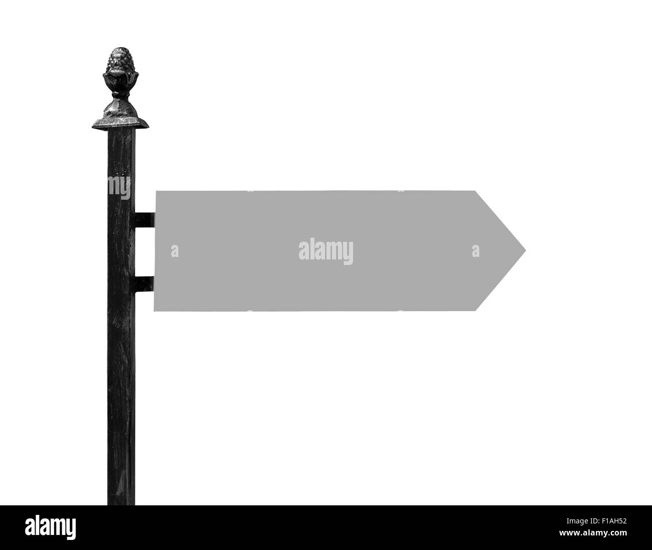 Guidage routier. Banque D'Images