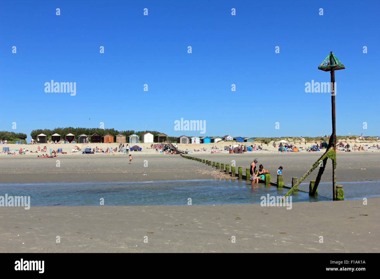 West Wittering Beach, West Sussex, England, UK Banque D'Images