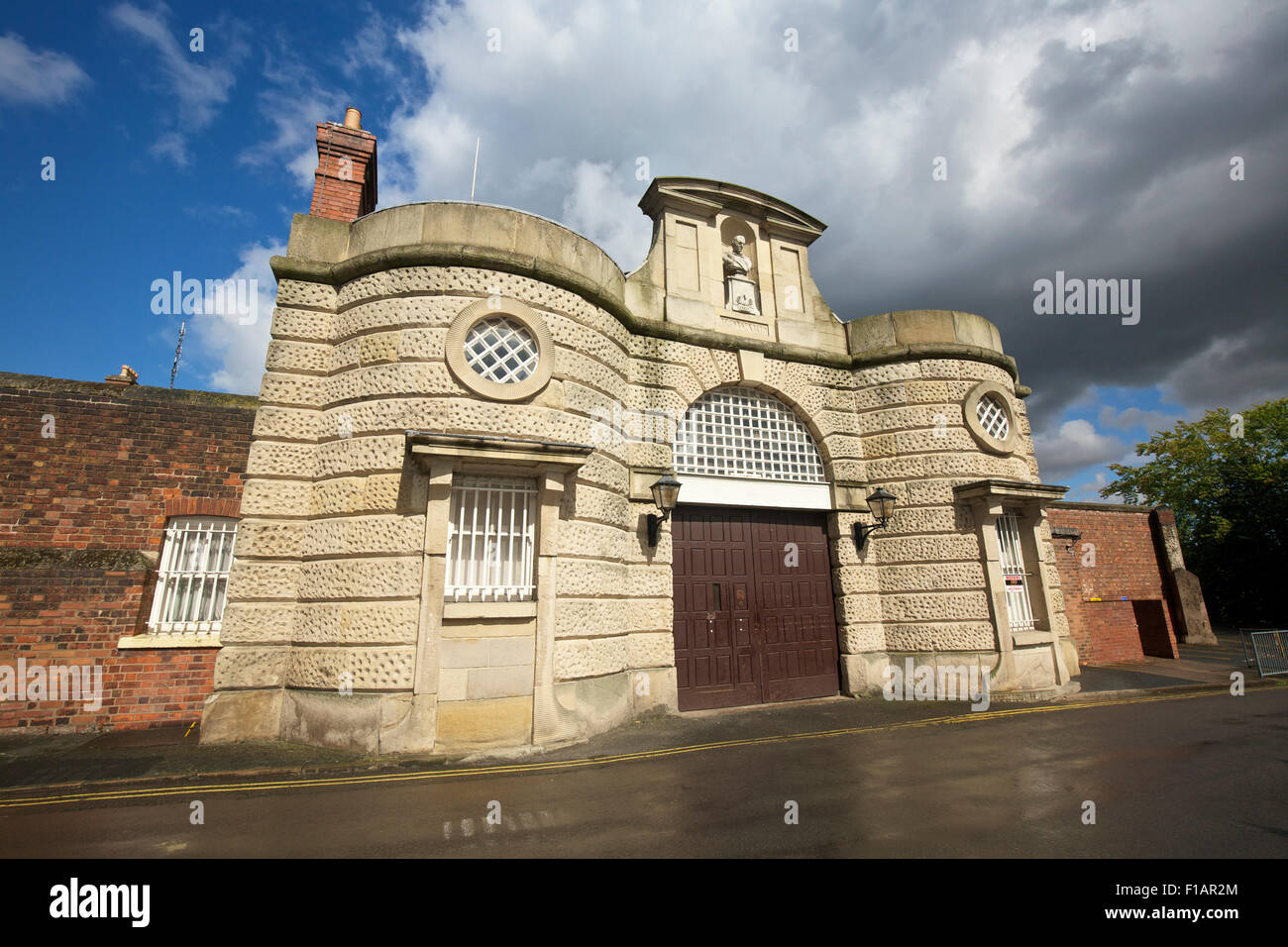 La prison de Shrewsbury Shrewsbury, Shropshire West Midlands England UK Banque D'Images