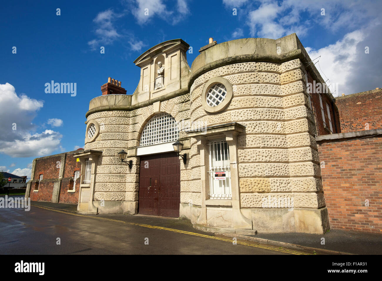 La prison de Shrewsbury Shrewsbury, Shropshire West Midlands England UK Banque D'Images