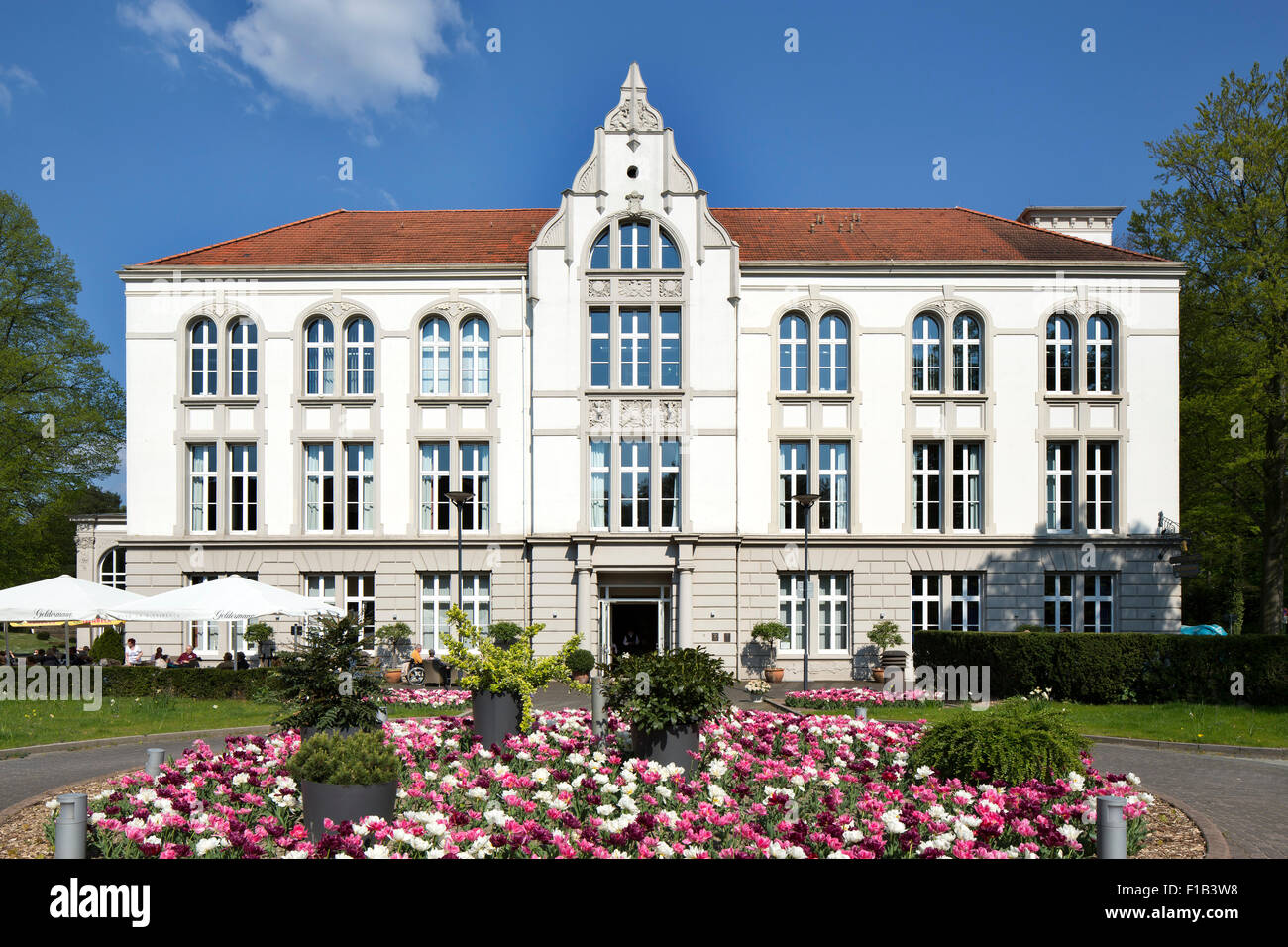 Ancien hôtel spa, spa, Bad Hamm, Rhénanie du Nord-Westphalie, Allemagne Banque D'Images