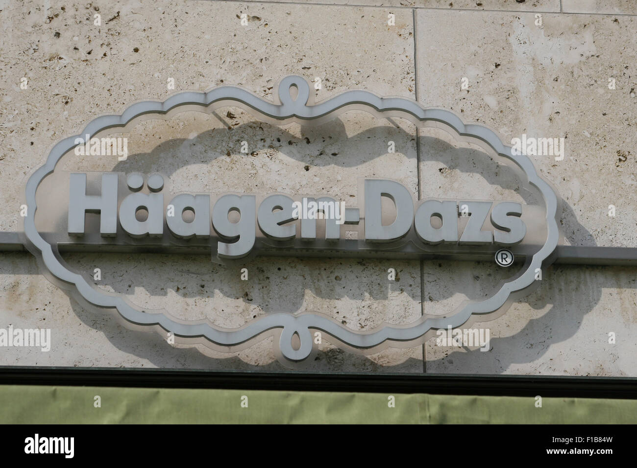 HAAGEN DAZS Banque D'Images