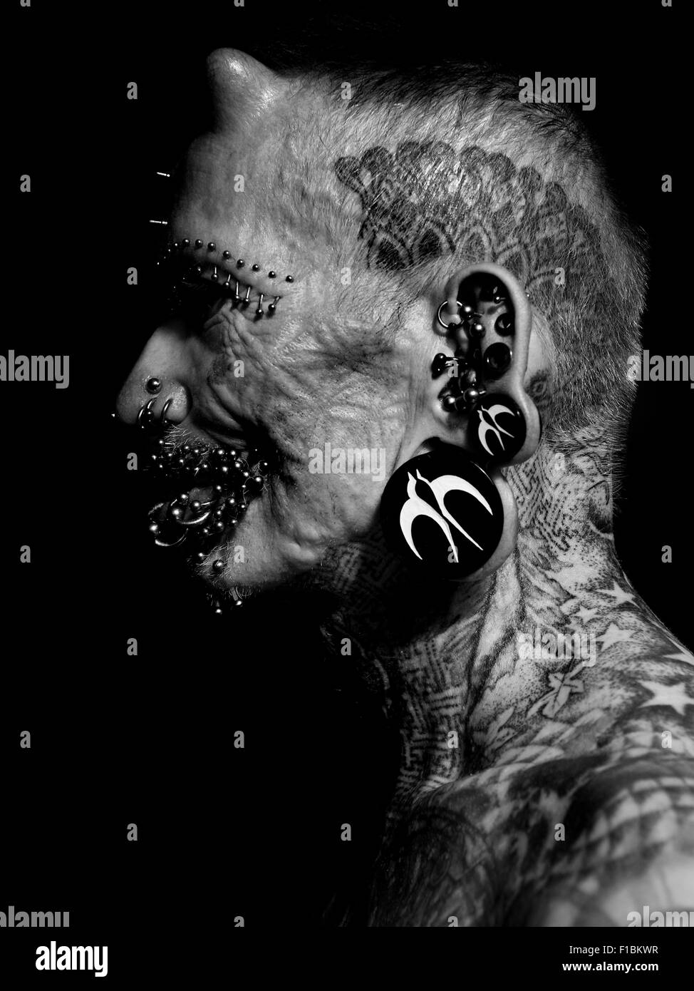 La Suisse, Lugano, Rolf Buchholz Banque D'Images