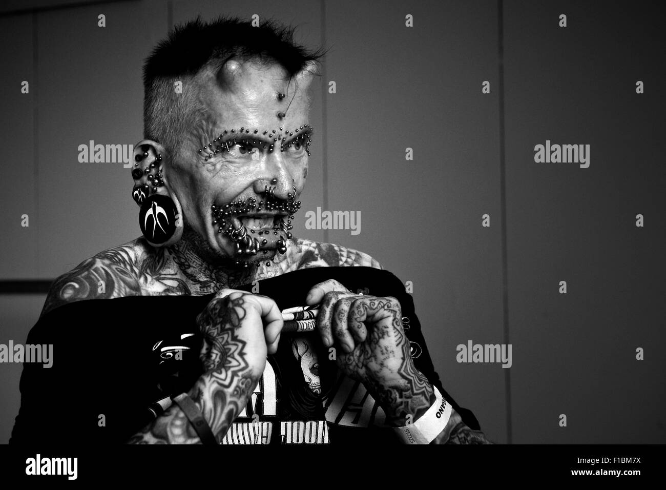 La Suisse, Lugano, Rolf Buchholz Banque D'Images