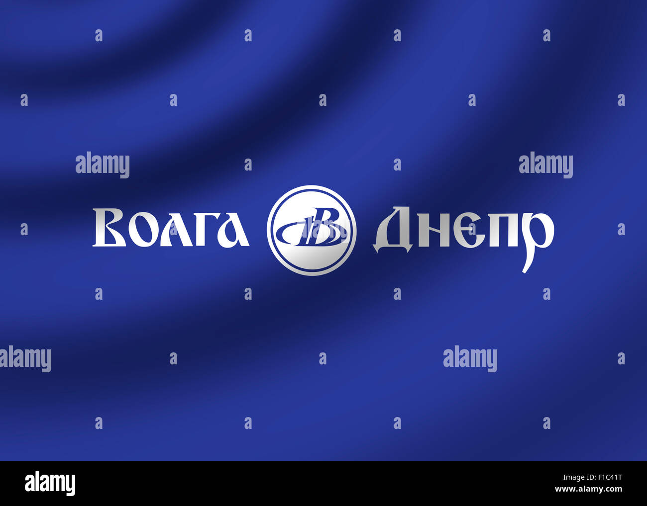 Volga Dnepr airlines icône logo emblème signe symbole du drapeau Banque D'Images