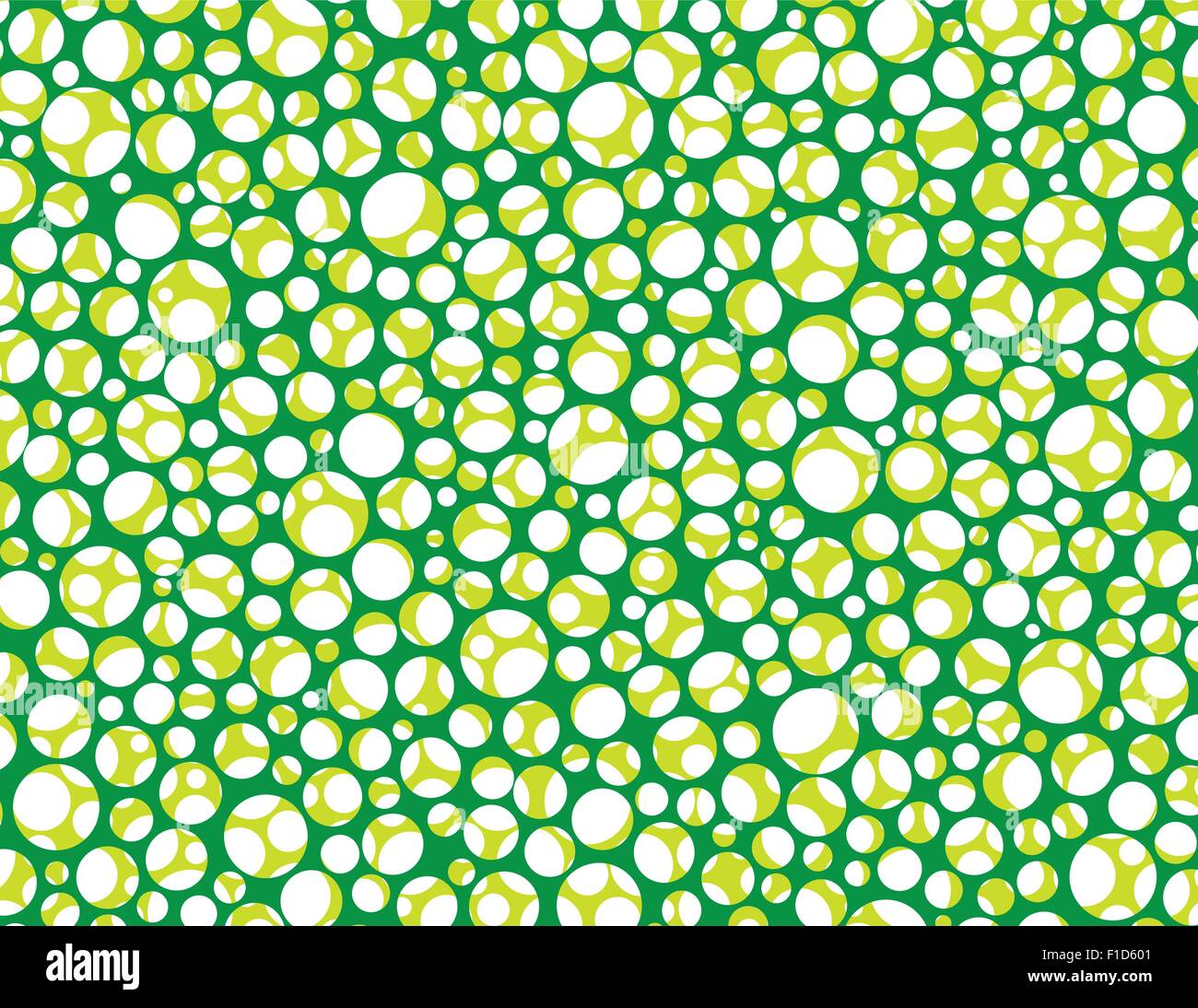 Cercle vert Motif de fond Illustration de Vecteur