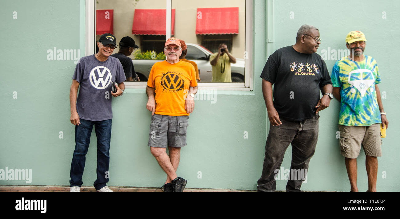 Hippy Fest 2015 Volkswagen Tampa Floride Banque D'Images
