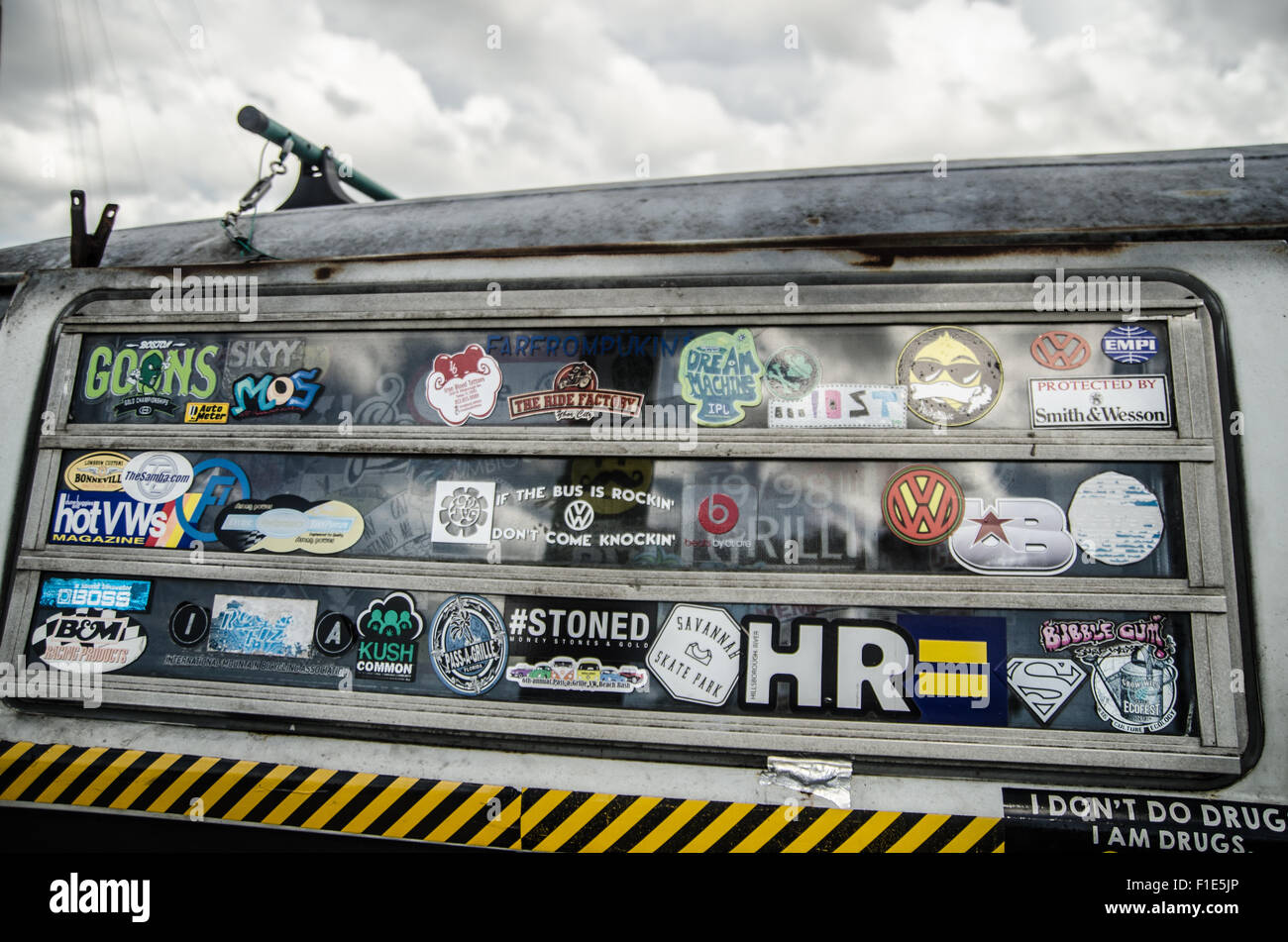 Hippy Fest 2015 Volkswagen Tampa Floride Banque D'Images