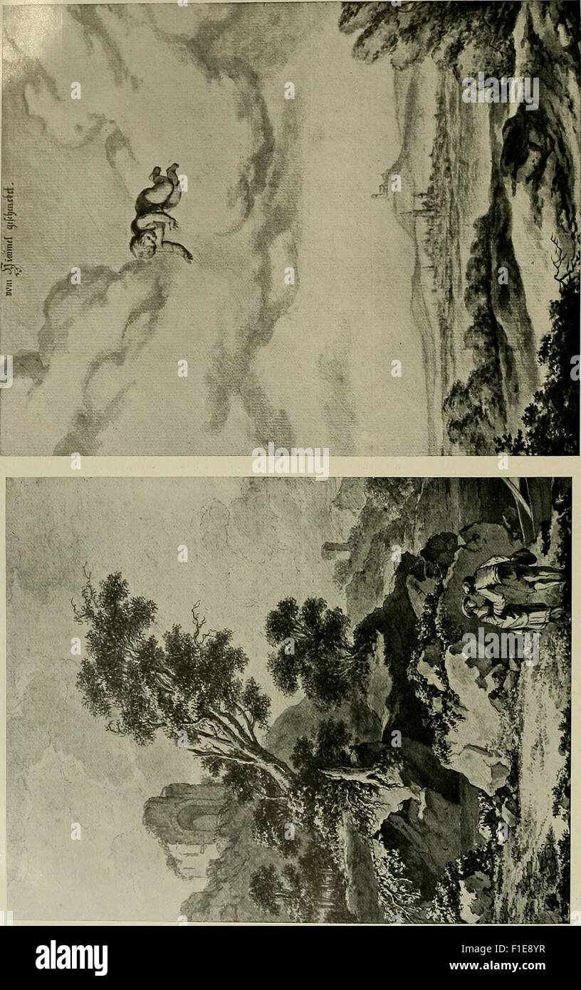 Cette publication de 1914 examine l'art baroque et rococo allemand, publié après l'exposition d'art allemand tenue à Darmstadt. Il explore les styles artistiques, les artistes clés et la signification culturelle de ces deux périodes importantes de l'histoire de l'art allemand. Banque D'Images