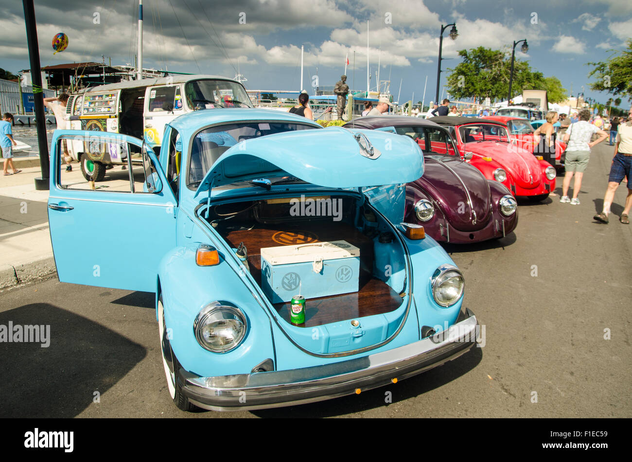 Hippy Fest 2015 Volkswagen Tampa Floride Banque D'Images