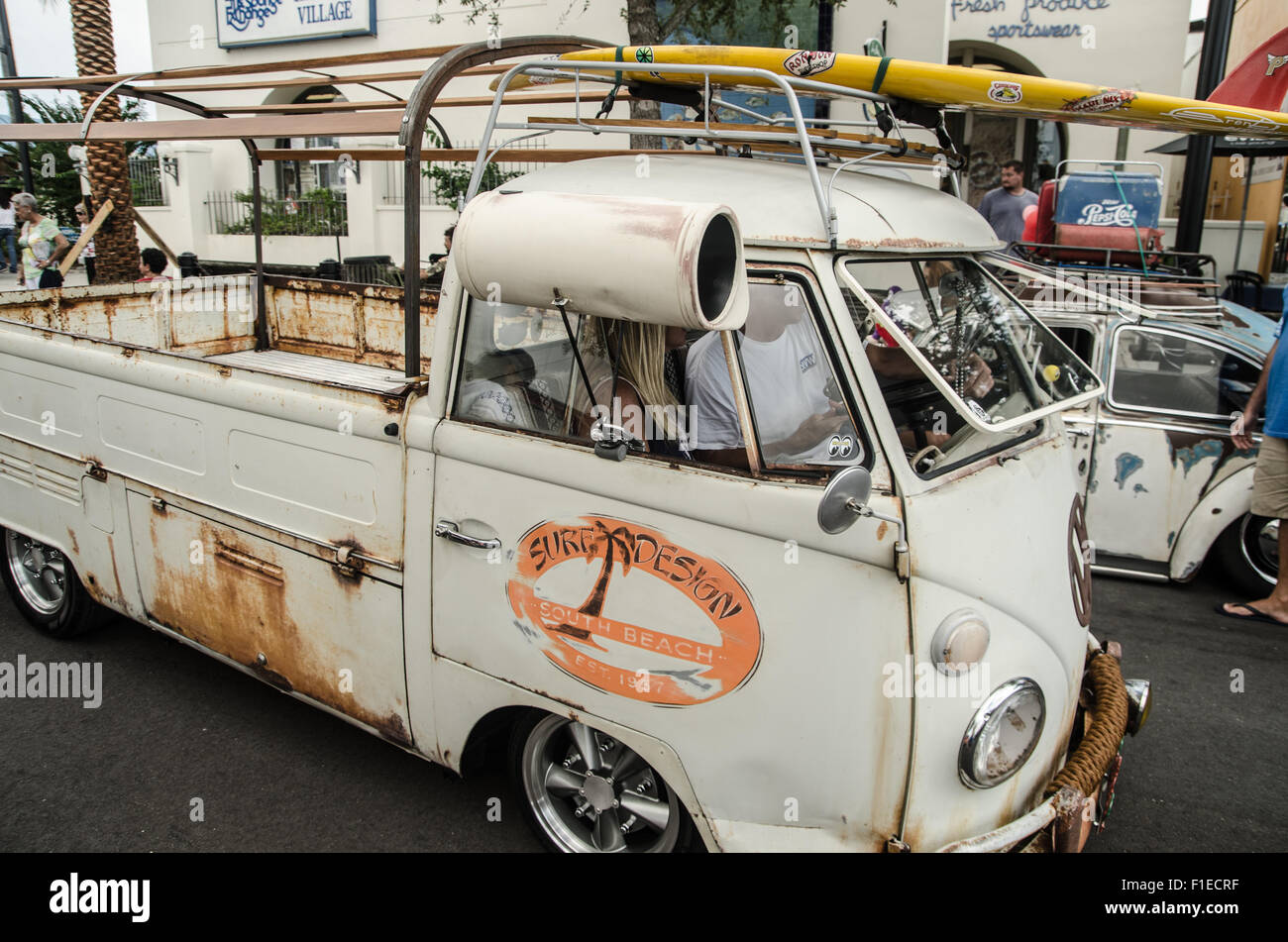 Hippy Fest 2015 Volkswagen Tampa Floride Banque D'Images