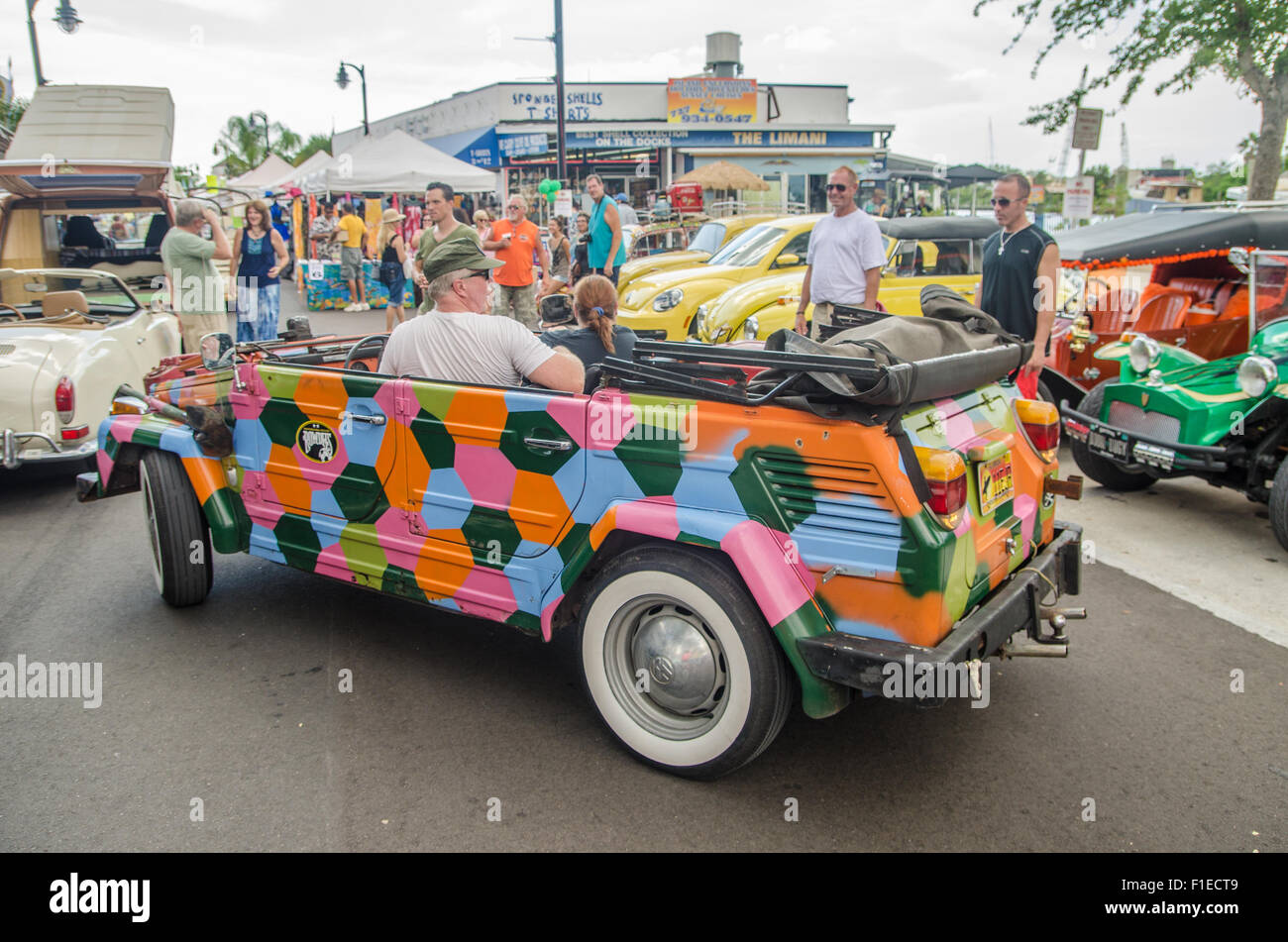 Hippy Fest 2015 Volkswagen Tampa Floride Banque D'Images