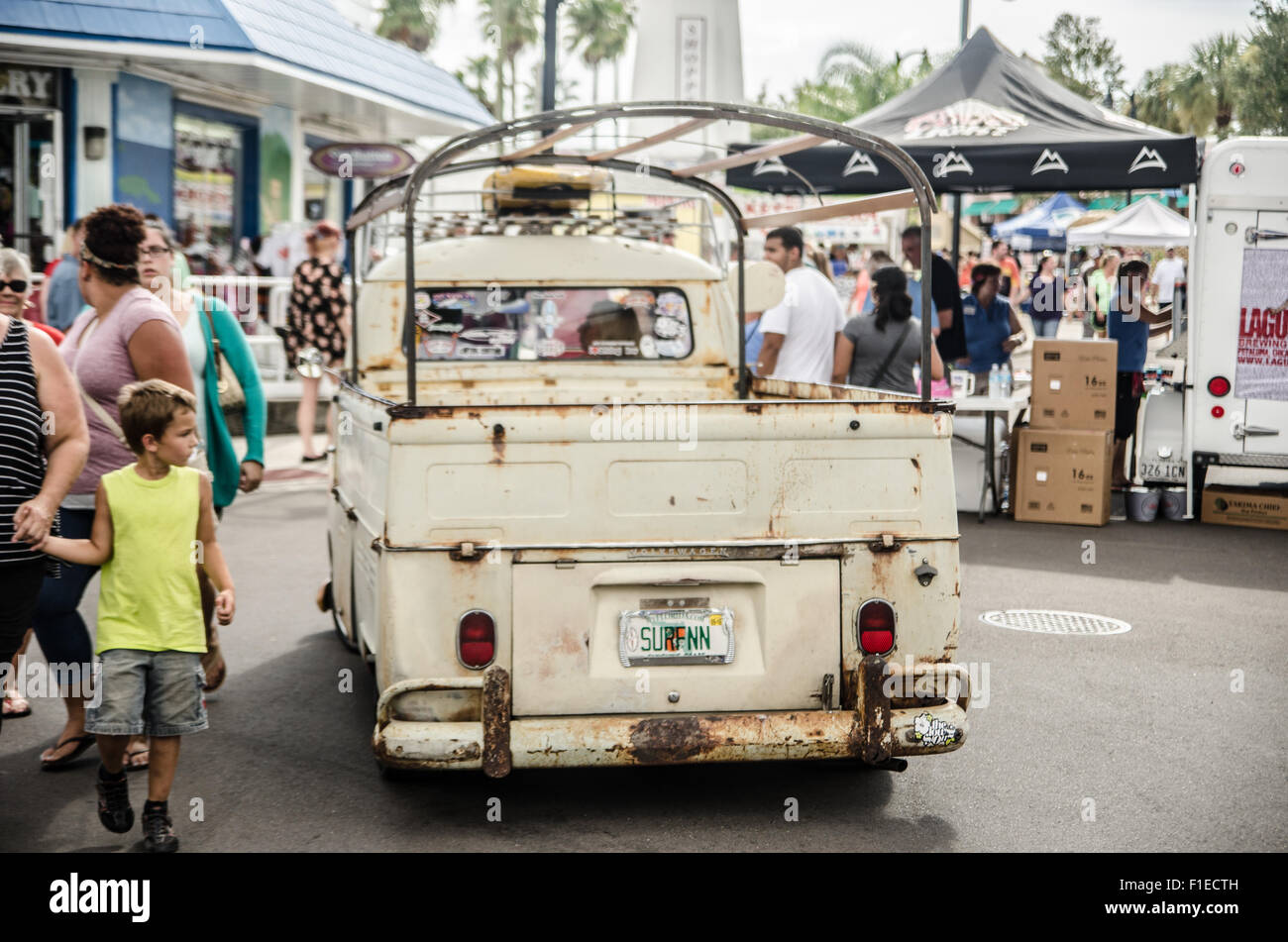 Hippy Fest 2015 Volkswagen Tampa Floride Banque D'Images
