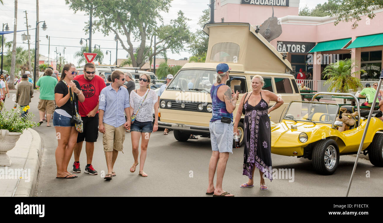 Hippy Fest 2015 Volkswagen Tampa Floride Banque D'Images