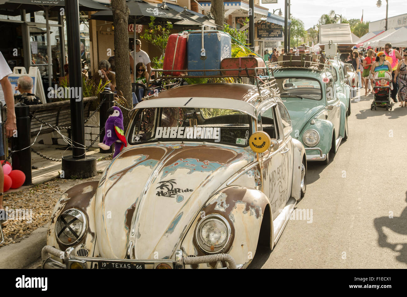 Hippy Fest 2015 Volkswagen Tampa Floride Banque D'Images