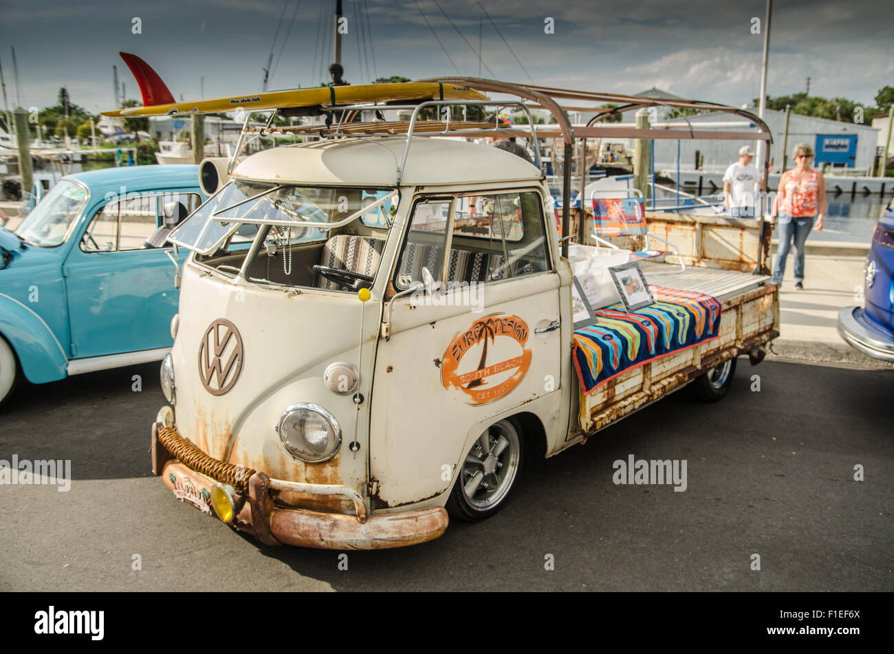Hippy Fest 2015 Volkswagen Tampa Floride Banque D'Images