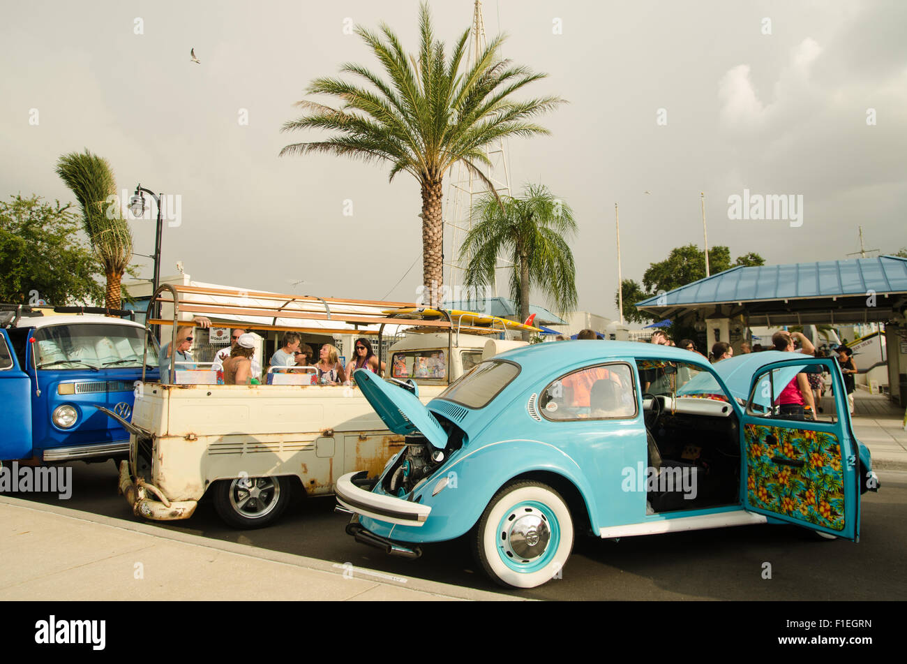 Hippy Fest 2015 Volkswagen Tampa Floride Banque D'Images