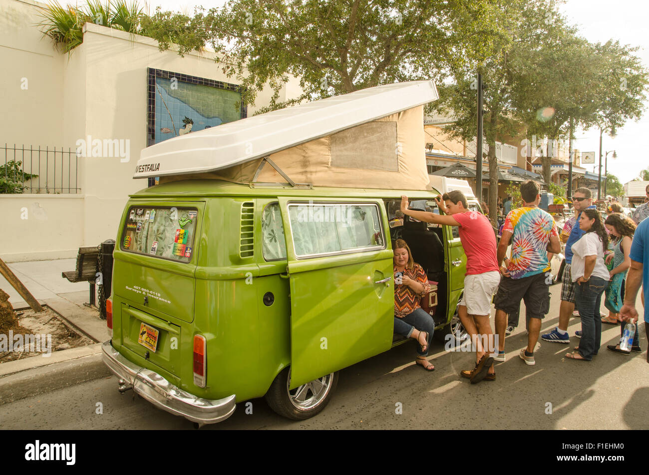 Hippy Fest 2015 Volkswagen Tampa Floride Banque D'Images