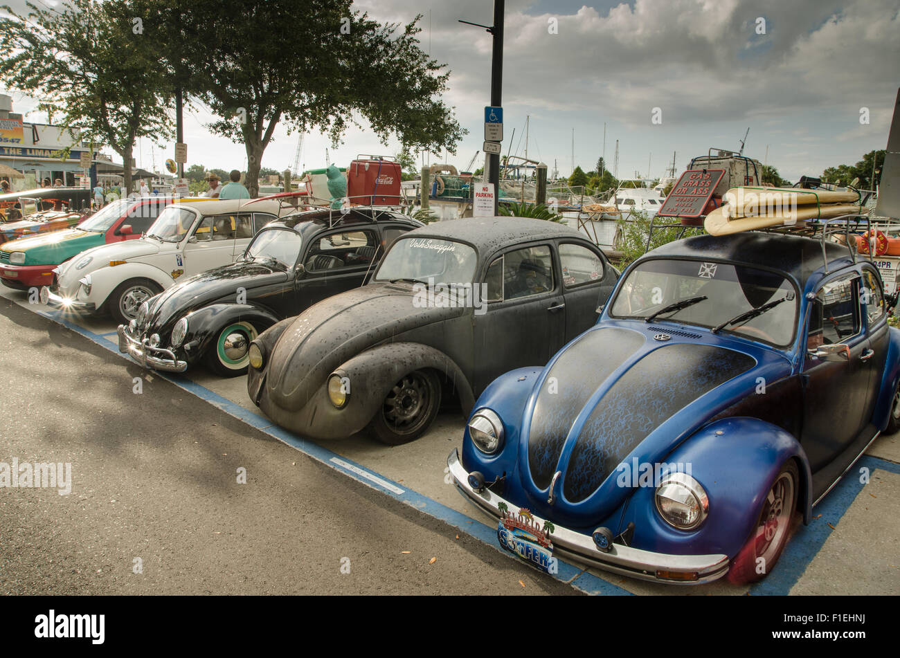 Hippy Fest 2015 Volkswagen Tampa Floride Banque D'Images