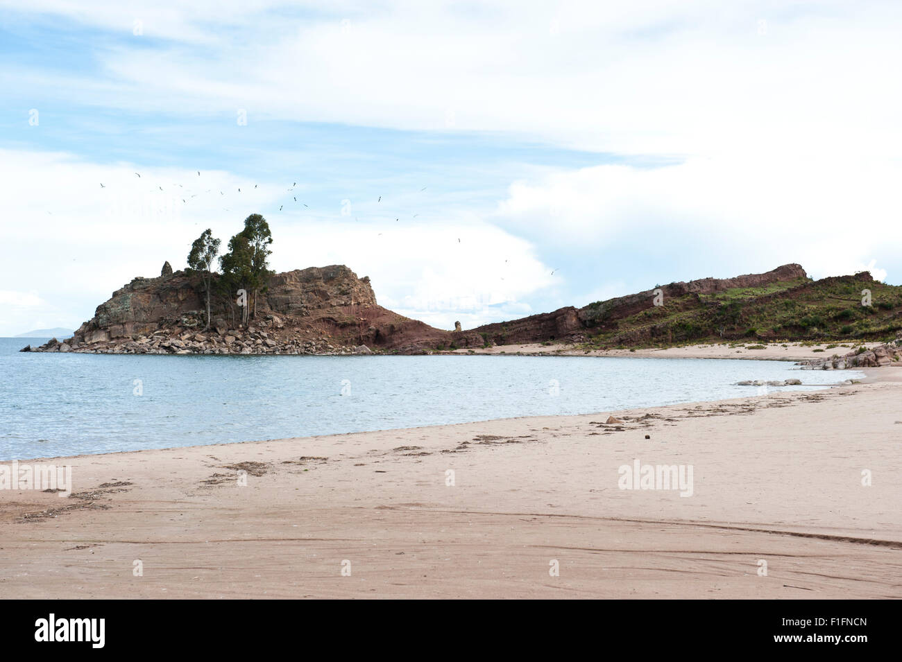 L’île de Taquile Banque D'Images