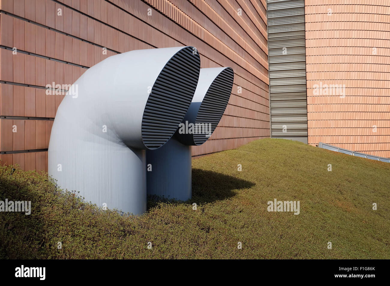 L'architecture de Samsung Leeum, Musée d'Art par l'architecte Mario Botta Banque D'Images