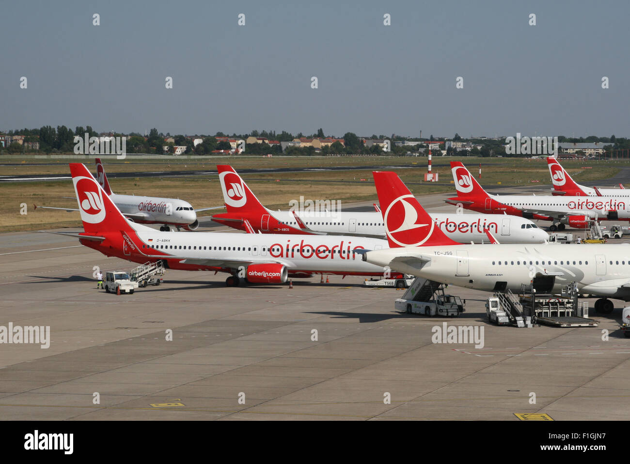 L'aéroport Berlin Tegel TXL Banque D'Images