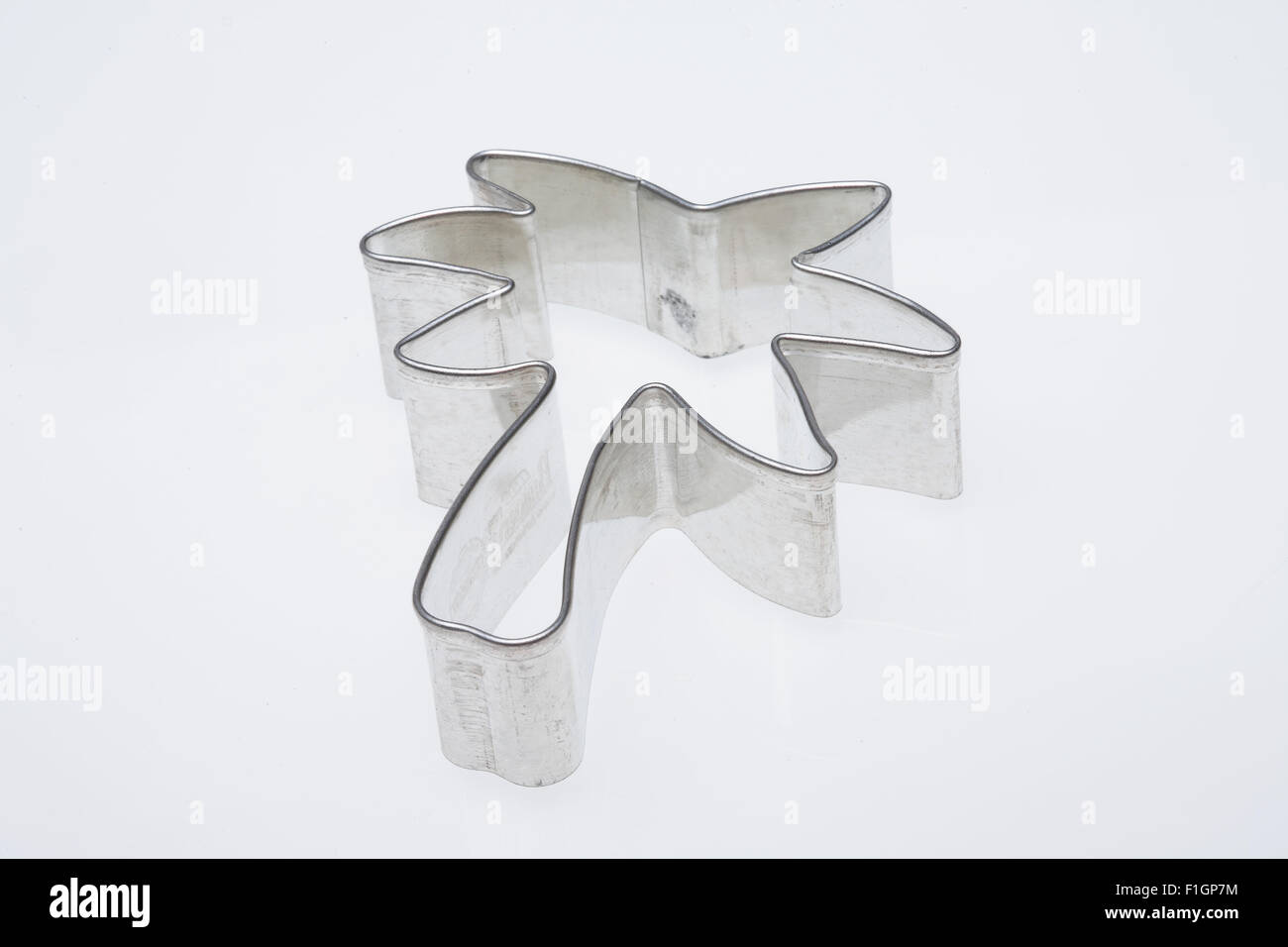 Cutter pour les cookies dans la forme d'un palmier Banque D'Images