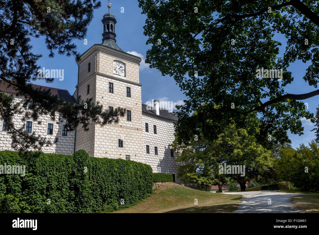 Château, Breznice, Central Bohemia, République Tchèque, Europe Banque D'Images