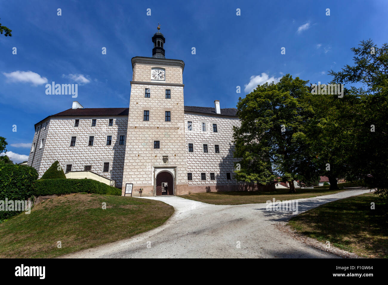 Château, Breznice, Central Bohemia, République Tchèque, Europe Banque D'Images