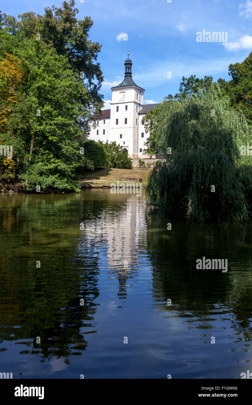 Château, Breznice, Central Bohemia, République Tchèque, Europe Banque D'Images