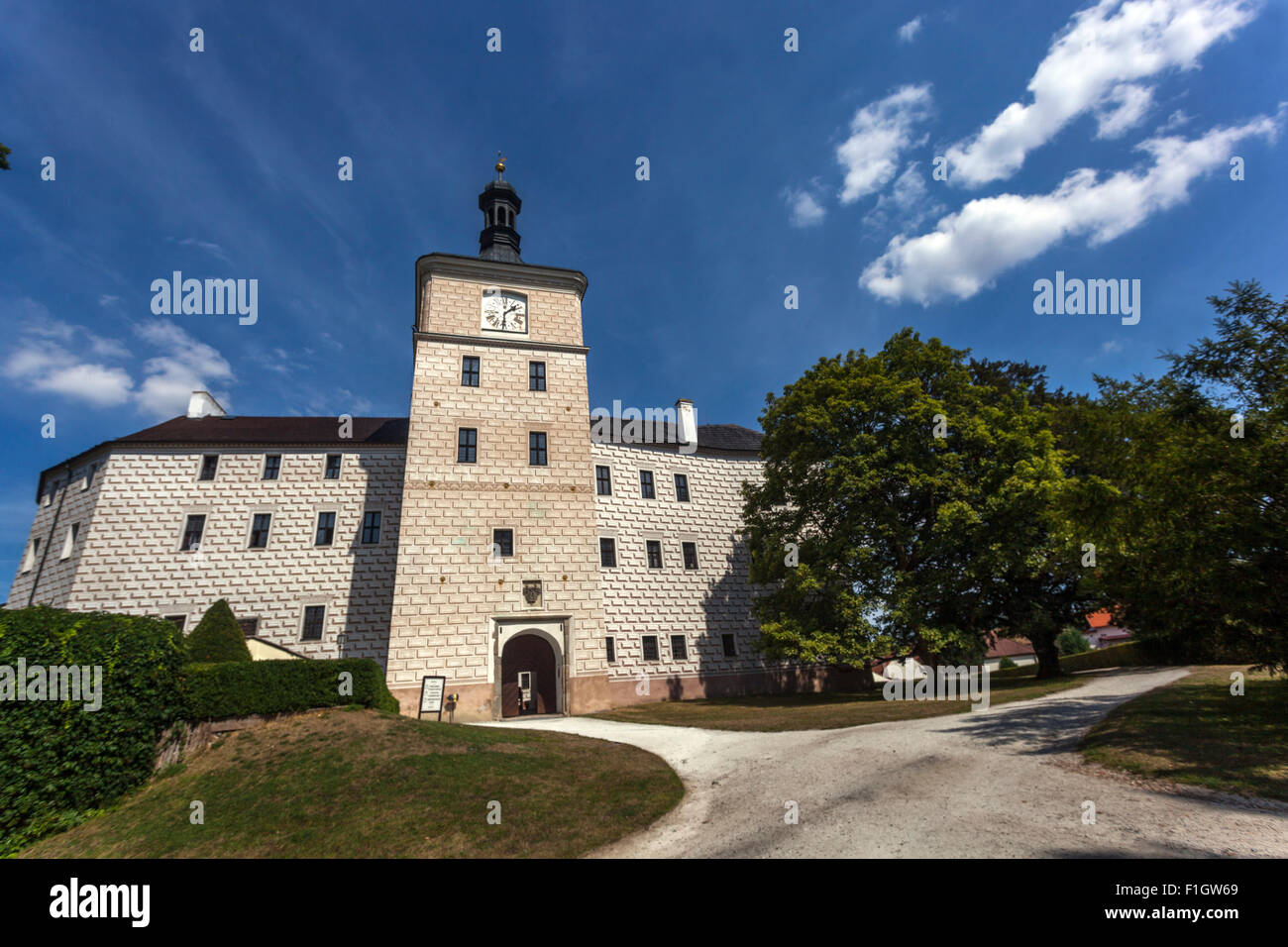 Château, Breznice, Central Bohemia, République Tchèque, Europe Banque D'Images