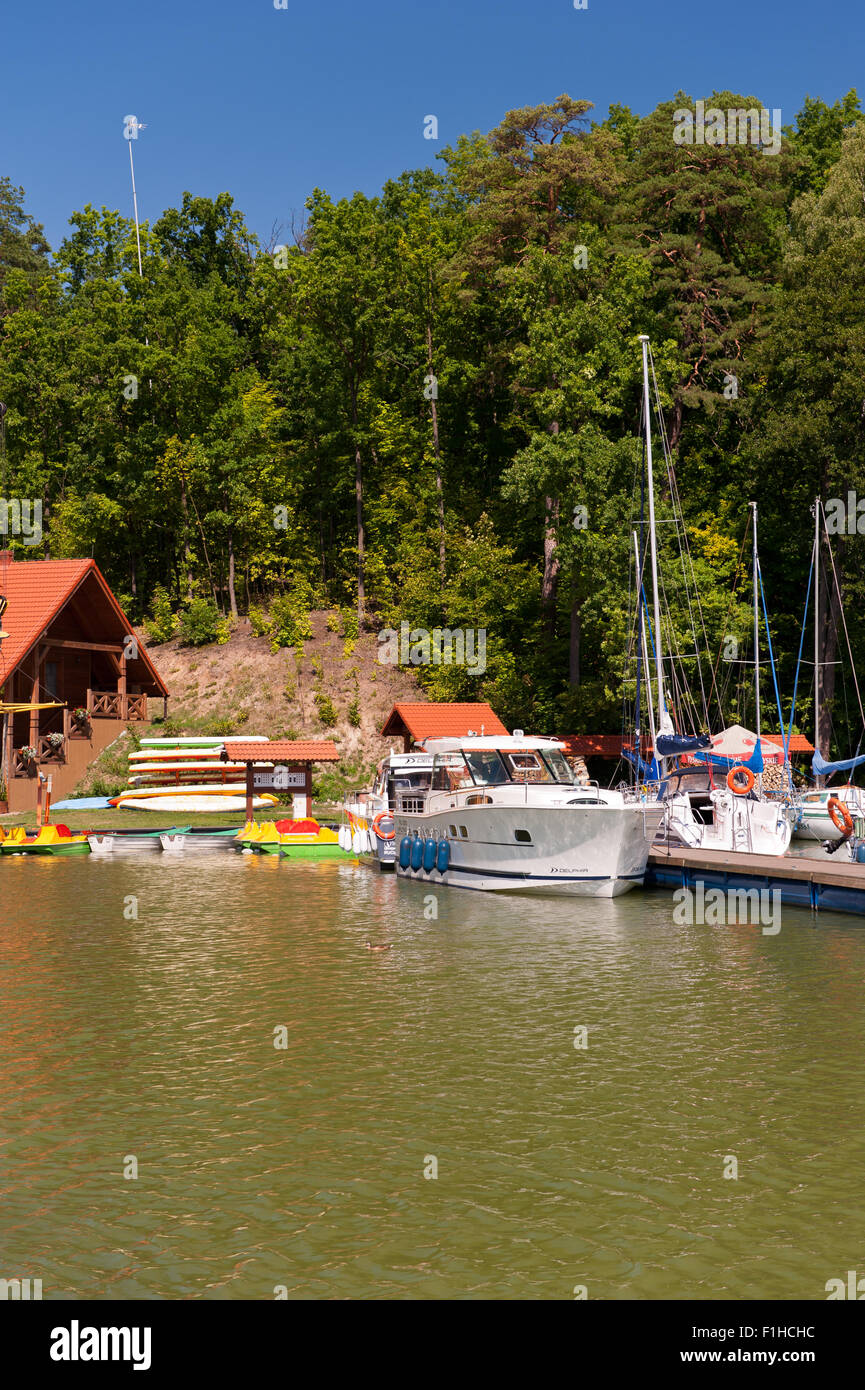 Pod Debem location garé Banque D'Images