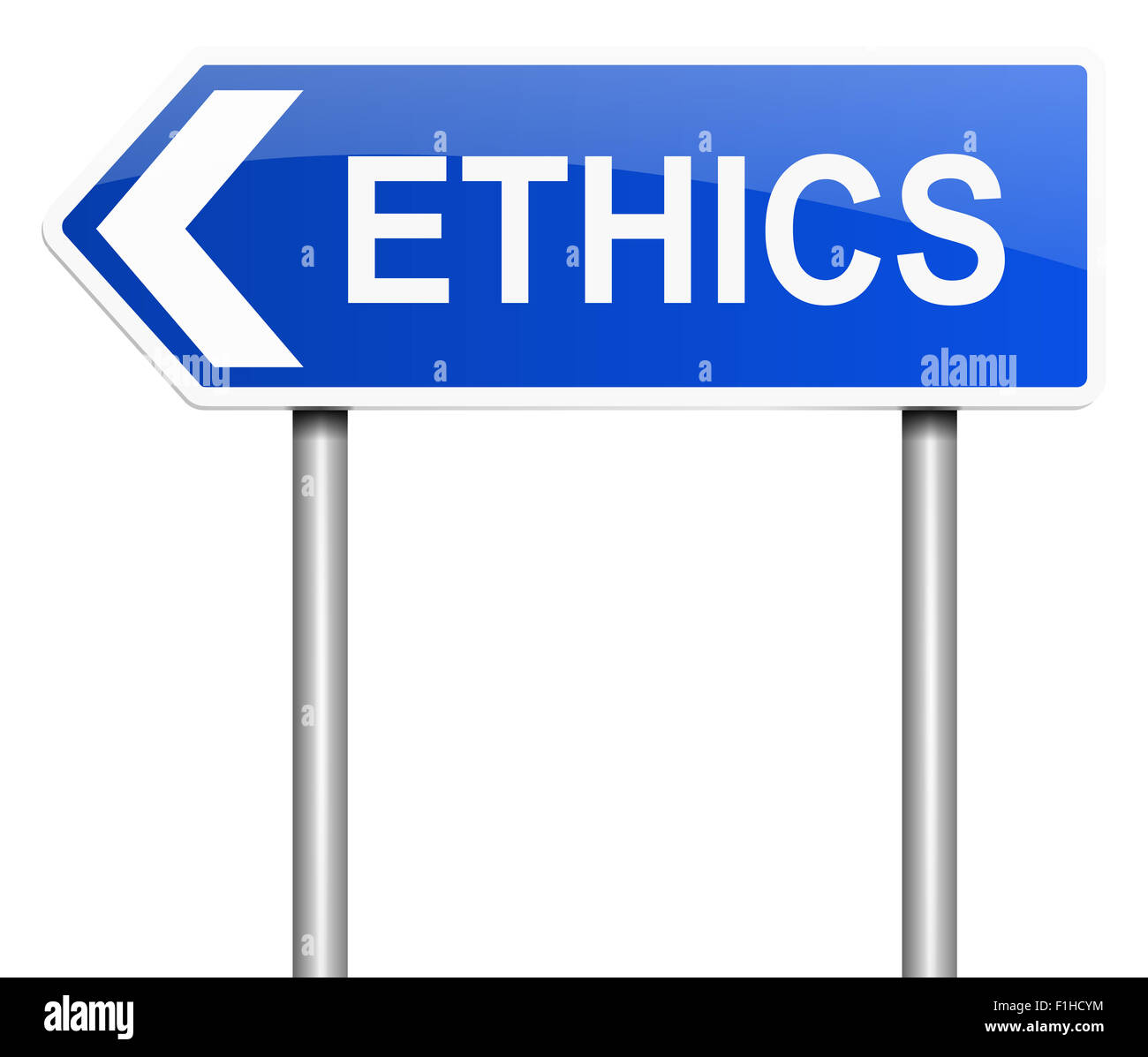 Concept de l’éthique. Banque D'Images