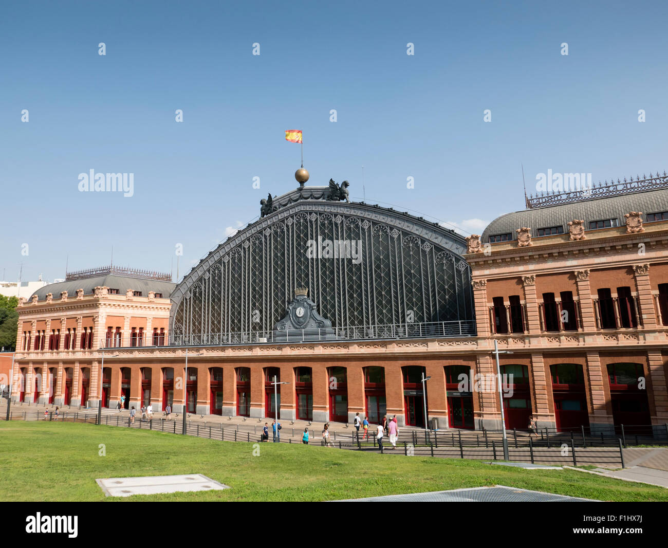 La gare de Madrid, Madrid, Communauté de Madrid, Espagne. Banque D'Images