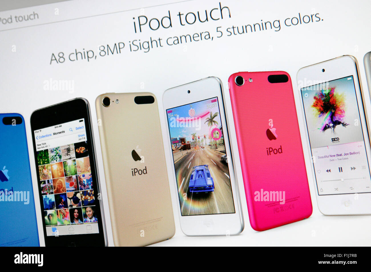 iPod Touch Banque D'Images