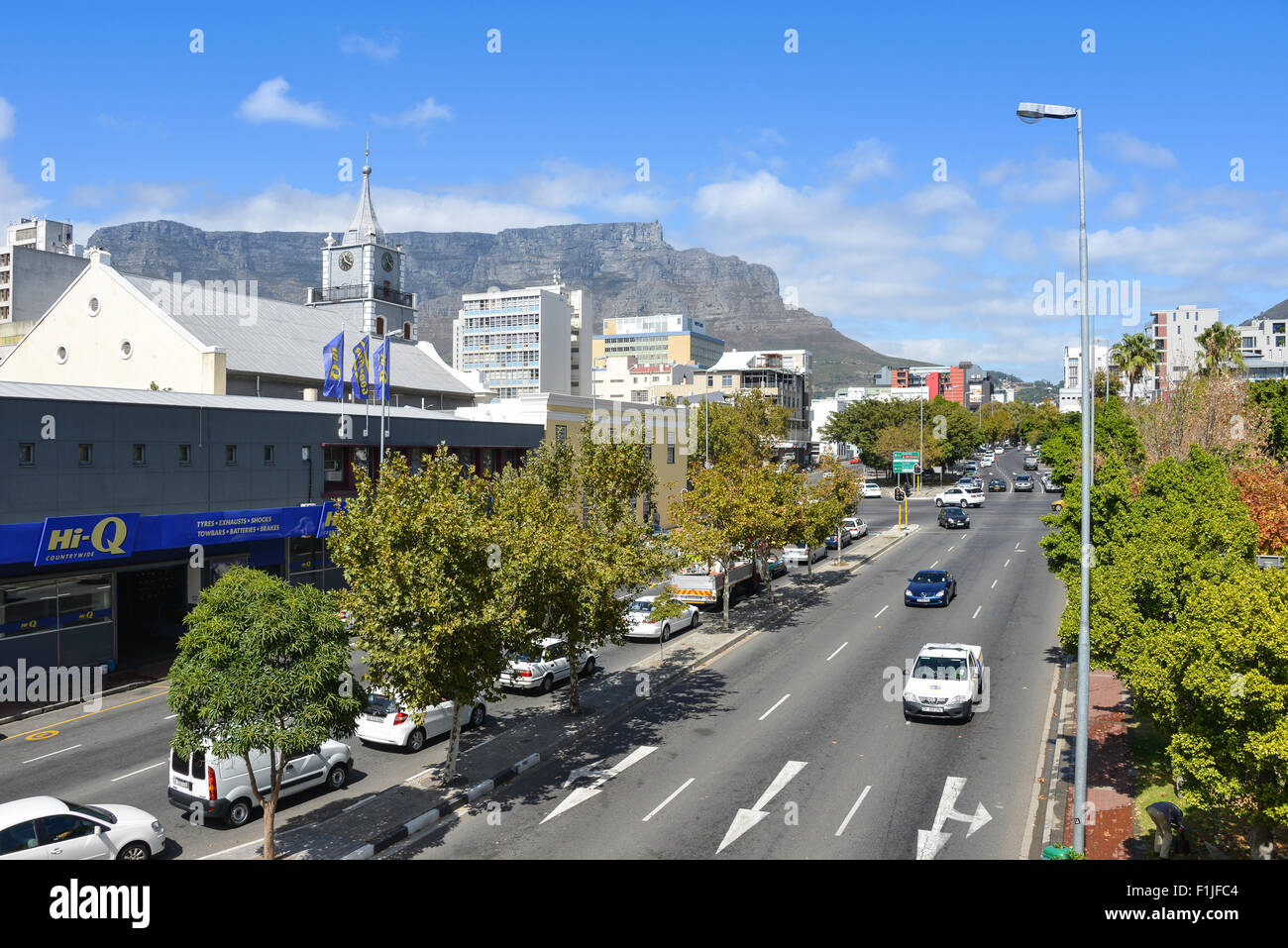 Buitengragt Street, Cape Town, Western Cape Province, République d'Afrique du Sud Banque D'Images