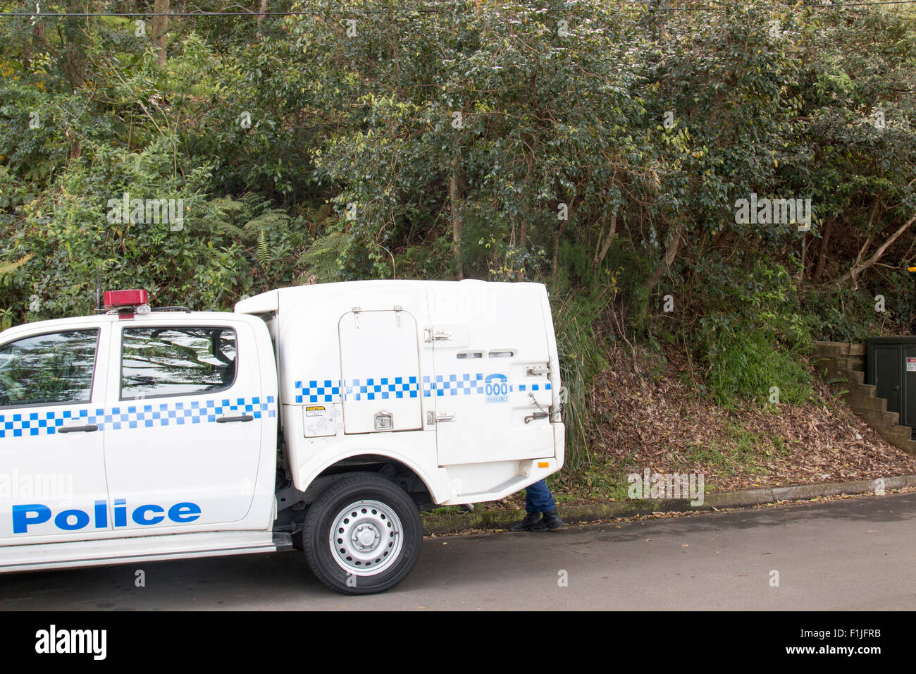 Nouvelle Galles du sud enquête sur une propriété dans la région de Sydney, Australie Banque D'Images