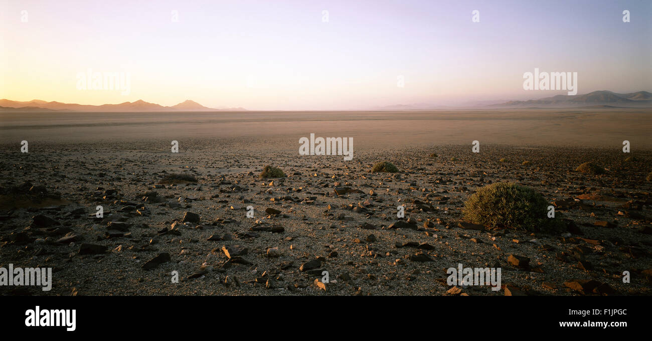 Sommaire des paysage, la Namibie, l'Afrique Banque D'Images
