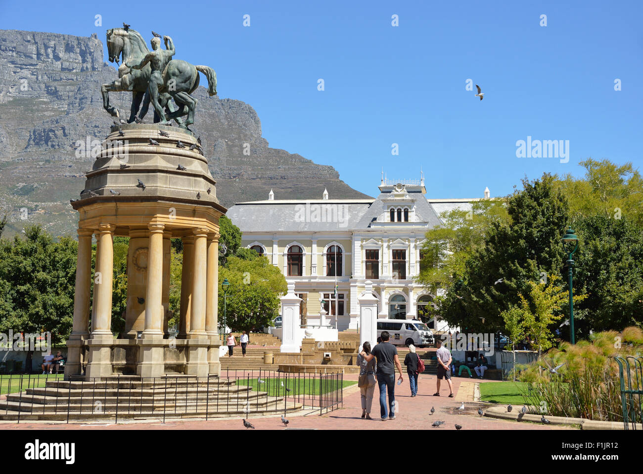 Delville Wood Memorial et musée Iziko SA, la société's Garden, Cape Town, Western Cape Province, République d'Afrique du Sud Banque D'Images