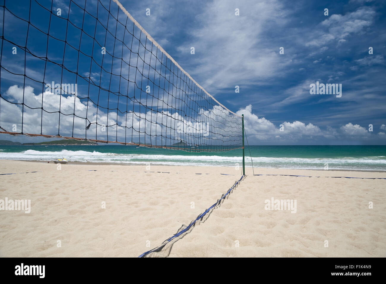 Beach-volley Banque D'Images