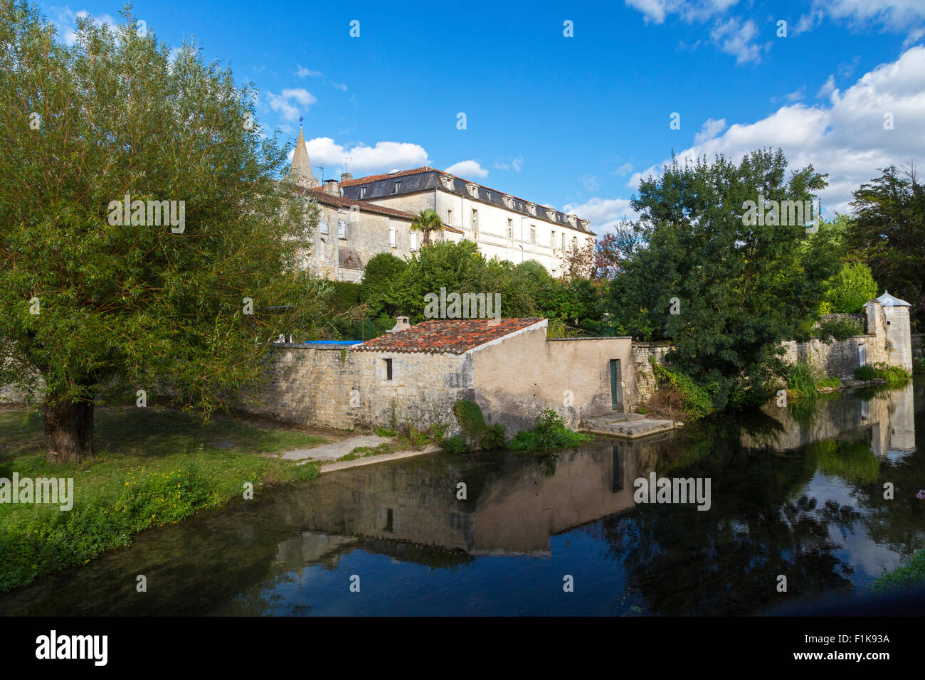 Bassac, Rhône Alpes, sud ouest France Banque D'Images