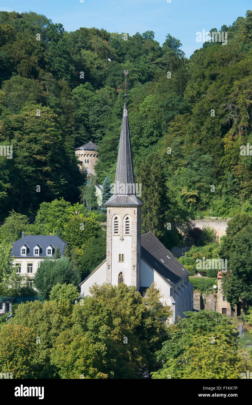 L'église catholique St Cunégonde Clausen Luxembourg Luxembourg-ville Banque D'Images