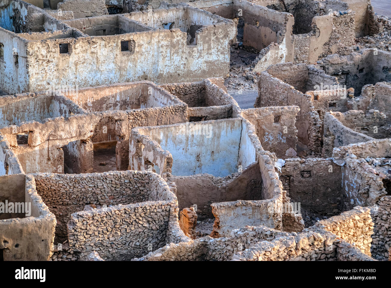 Umm el Howeitat, ville fantôme, Safaga, Egypte, Afrique du Sud Banque D'Images