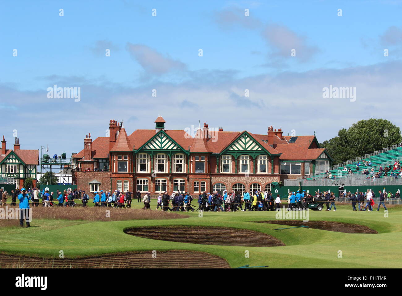 Le British Open 2012 - Lytham & St Annes Golf Club Banque D'Images