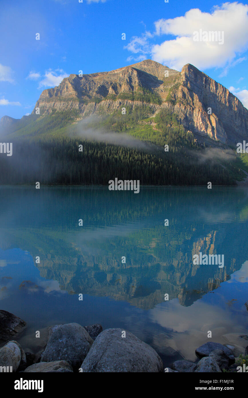 Le Canada, l'Alberta, parc national de Banff, Lake Louise, Banque D'Images