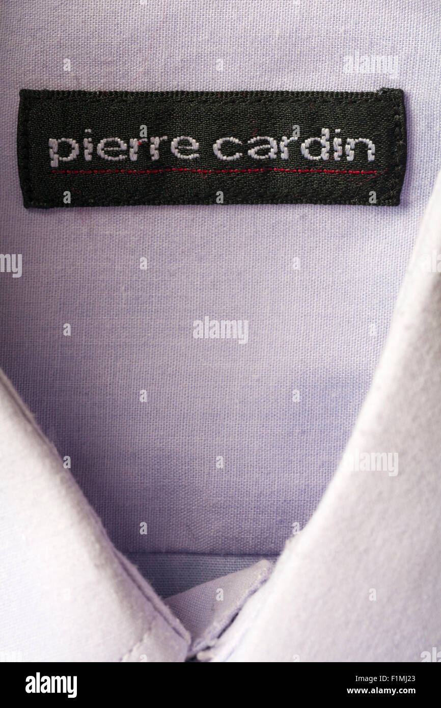 Chemise Pierre Cardin Rayée - Taille 38/40 - Blanc Coton - Occasion Très Bon état