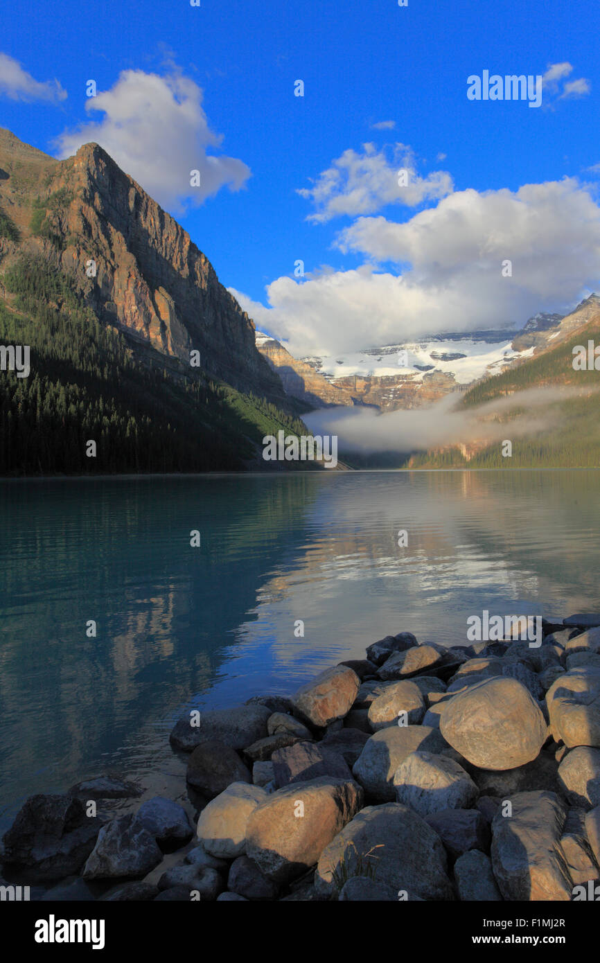 Le Canada, l'Alberta, parc national de Banff, Lake Louise, Banque D'Images