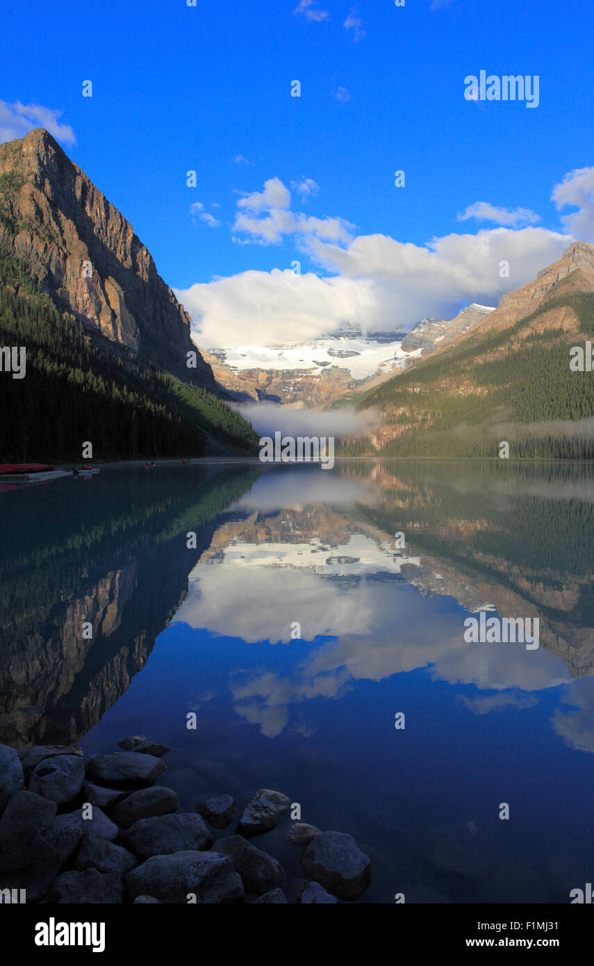 Le Canada, l'Alberta, parc national de Banff, Lake Louise, Banque D'Images