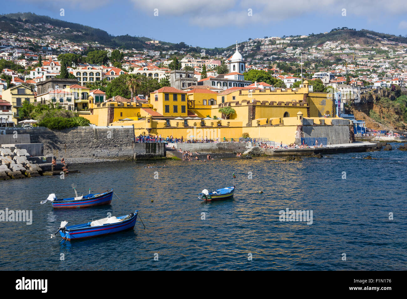 Fort Sao Tiago - Funchal - Madeira Banque D'Images