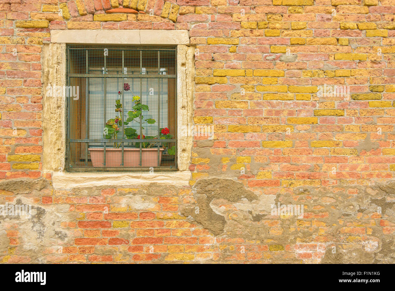 Mur de Venise Banque D'Images